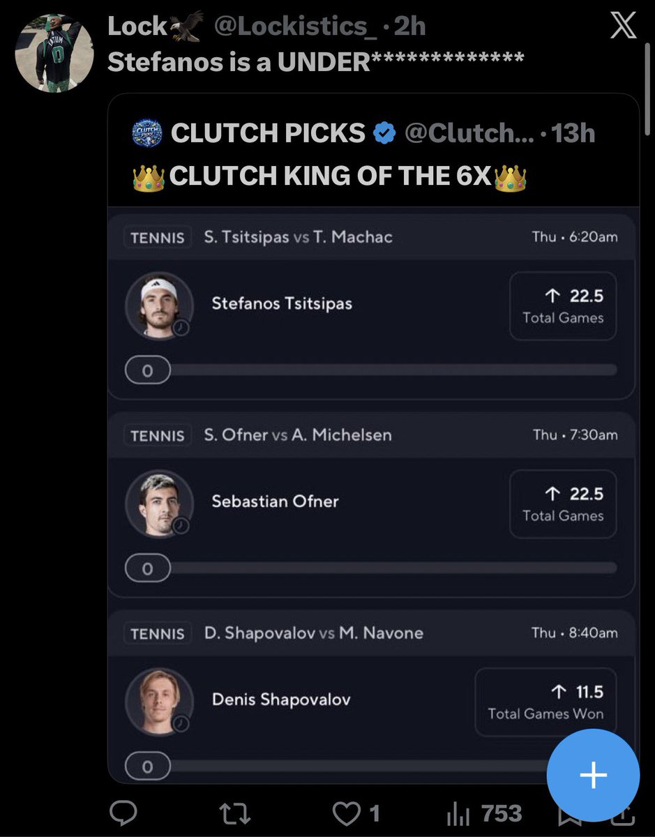 CLUTCH PICKS tweet media