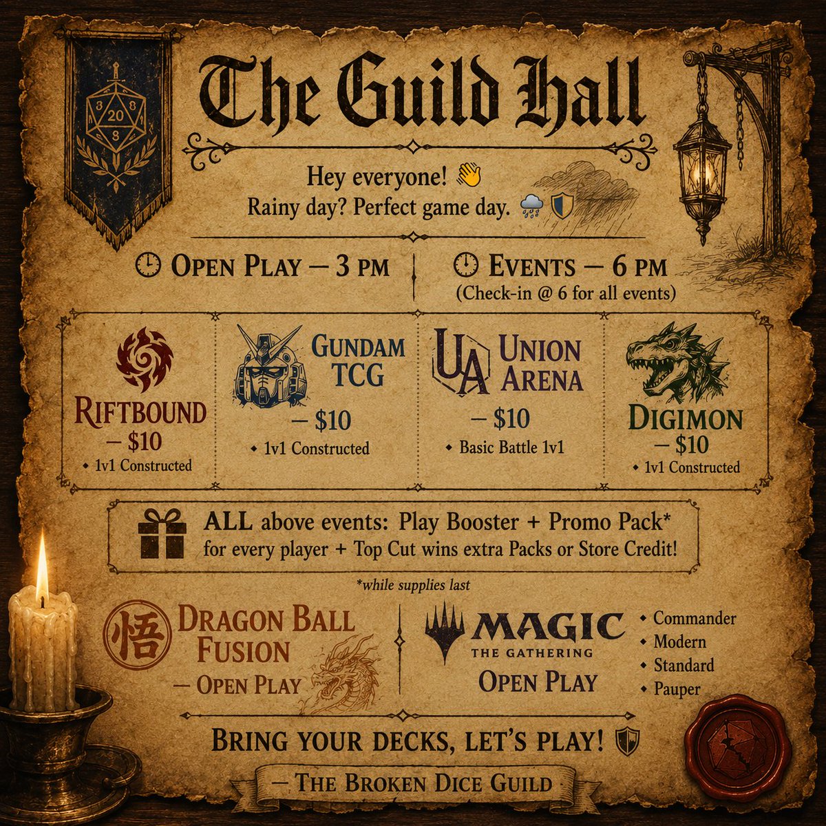 The Broken Dice Guild tweet media