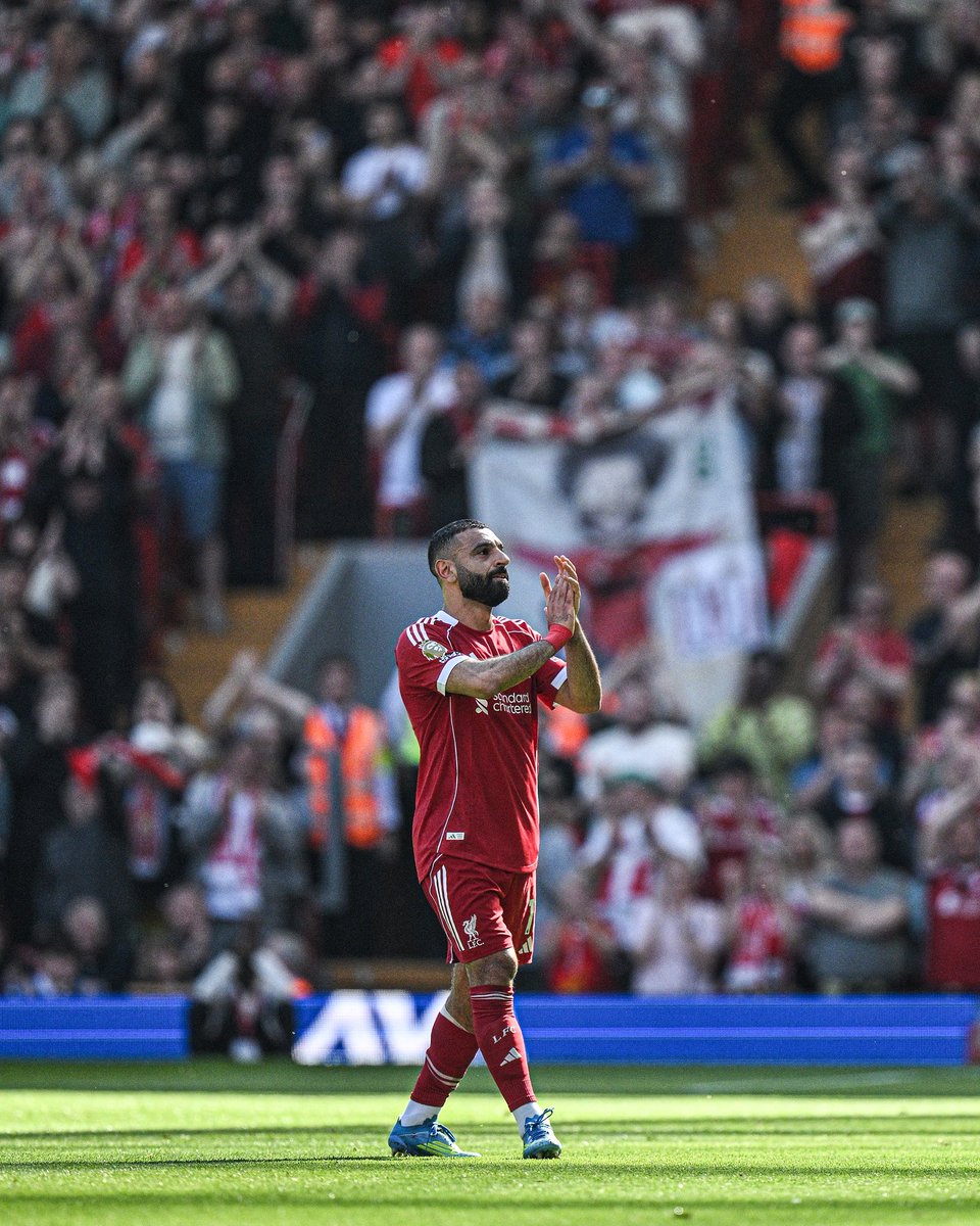 🗣️ Mohamed Salah:

The chant "Mo Salah, the Egyptian King"?!... I think the first time I heard it, I didn't understand what they were saying. It wasn't normal for Liverpool fans to chant for me in my first season, so I didn't understand what was happening until after the match.