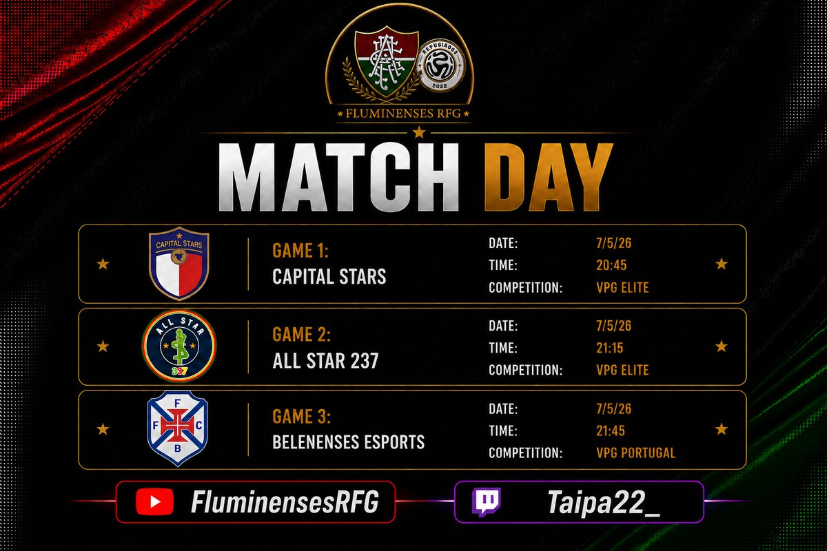 A.R.C. Os Fluminenses RFG eSports tweet media