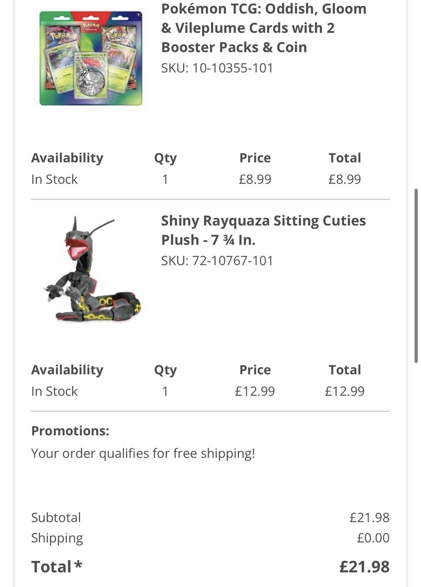 Pokémon Deals, Stock & News UK tweet media