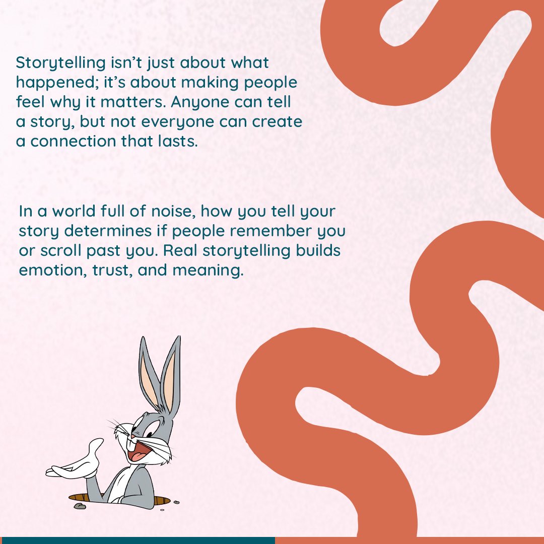 NarrativaRw's tweet photo. Storytelling isn’t what you say. It’s what people feel after.
Agree or nah? 😅What’s the last story that actually made you feel something?
#comms #rwot https://t.co/V2EHPMowon