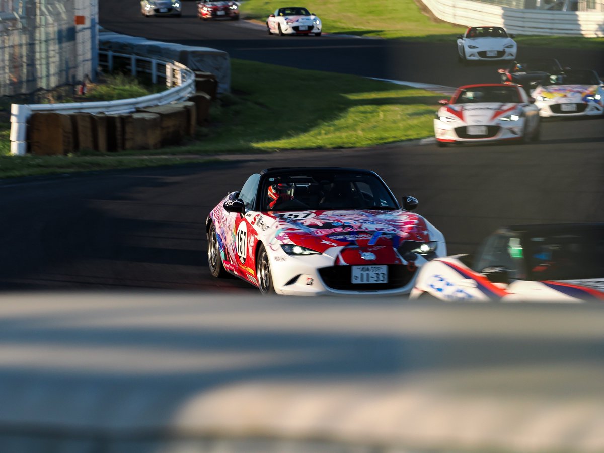 MarieHaan's tweet photo. ロードスター・パーティレースⅢ
ジャパンツアーシリーズ第2戦 筑波
決勝

#157
HC GALLERY
HC・ミッドランドロードスター
橋本隼選手

優勝おめでとうございます🏆️

#ロードスター・パーティレースⅢ
#PR3
#HCGALLERY https://t.co/eH1rmoeqtO