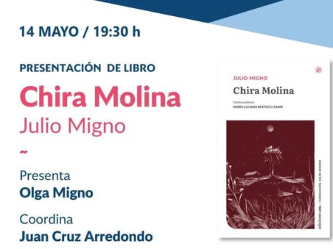 Se reprogramó  la presentación de la nueva edición del libro "Chira Molina"

SJA: shre.ink/7SlN