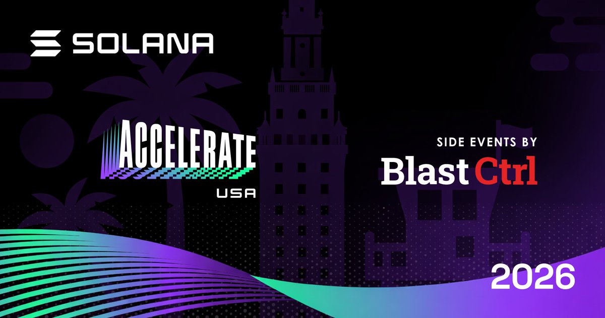 BlastCtrl's tweet photo. Accelerate is over, and today it’s all about @consensus2026.

If you’re still debating which side events to visit, we’ve got thew full list below👇 https://t.co/kaO1Du1WvK