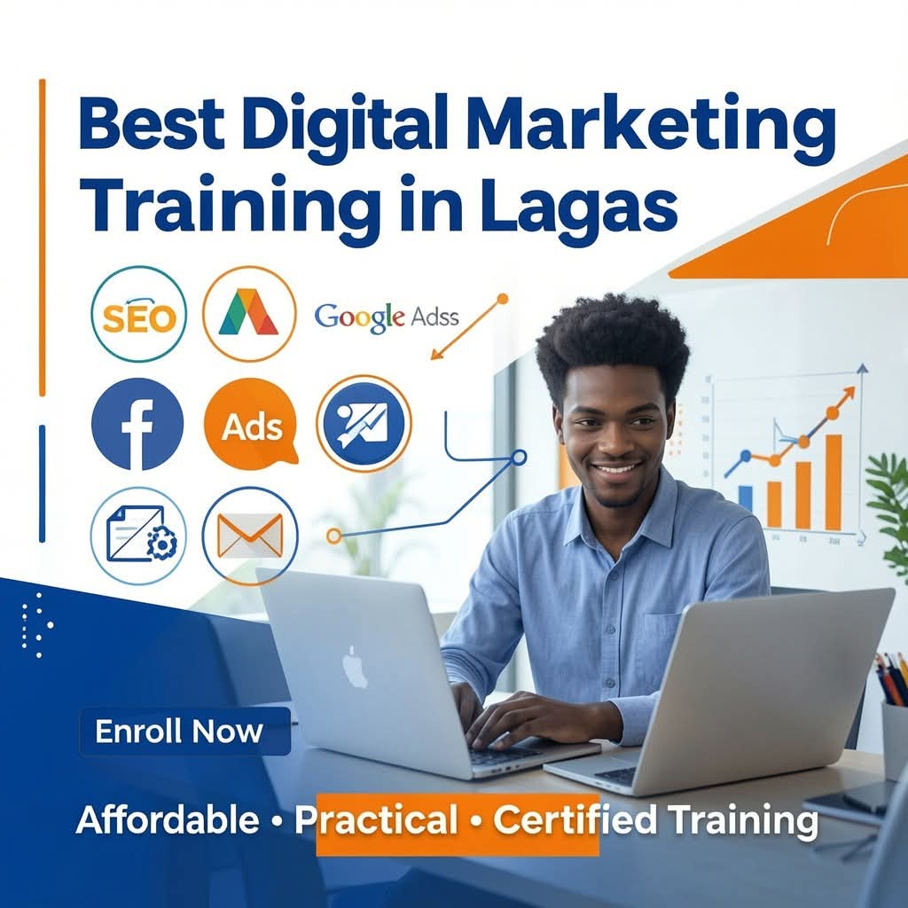 Tonymoortech's tweet photo. Ready to learn digital marketing in Lagos?
Join our practical digital marketing training in Lagos and master SEO, Google Ads, Facebook Ads, social media marketing, content marketing, and more.

✅ Beginner Friendly
✅ Certification Included
✅ Hands-on Training

Enroll today and grow your digital skills! #DigitalMarketingLagos #SEOTrainingLagos #GoogleAdsTraining #SocialMediaMarketing #DigitalSkillsNigeria