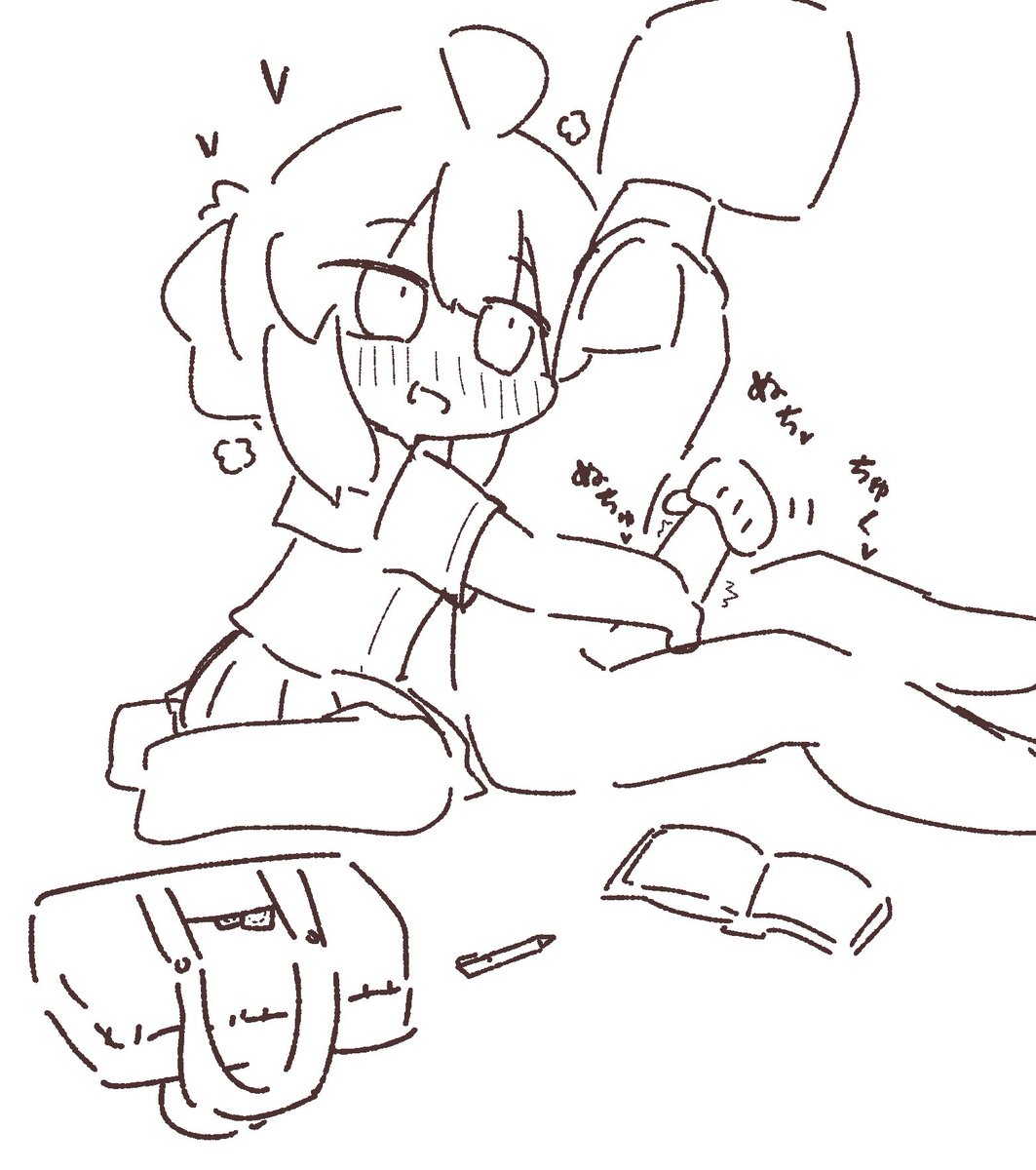 後ろから手コキテインちゃん