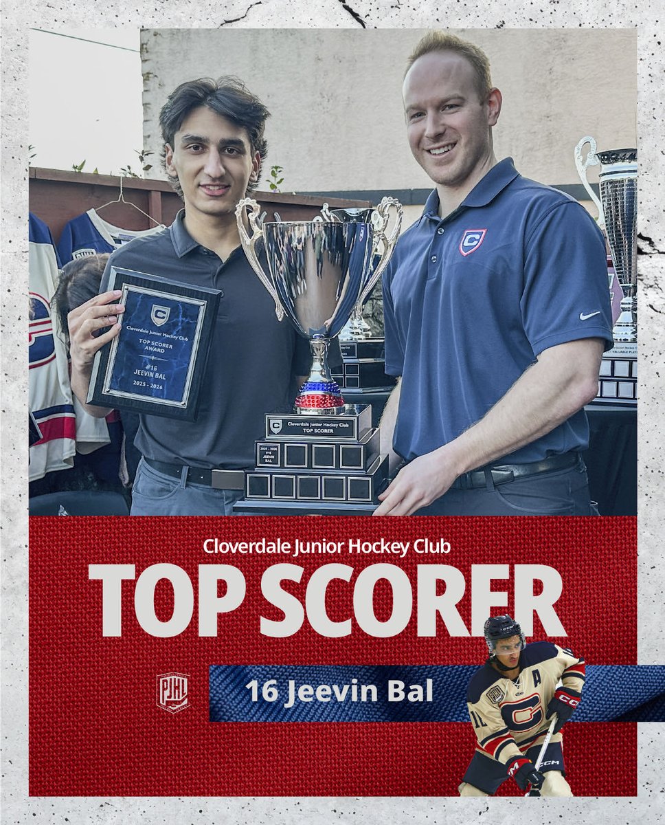 Cloverdale Junior Hockey Club tweet media