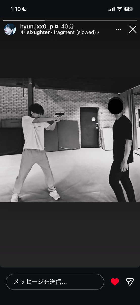 ash_lynx39's tweet photo. ヒョンジュン良い顔してる
撮影があるんだって"🎬"の絵文字😳
期待して待っていよう

そして、今日はアクションスクールに行ったんだって🎞と🥷の絵文字付き♪ https://t.co/R0sPhbFHHZ