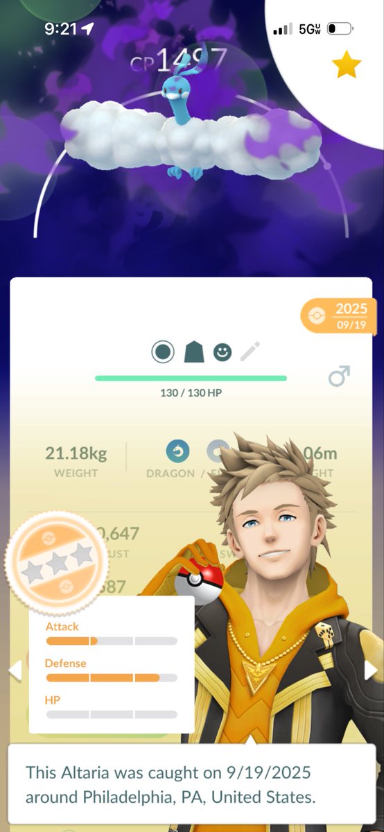 2Obutters's tweet photo. @DragapultSim Hello my favorite breakpoint detective! 

Can you rate my shadow Altaria? 👀 https://t.co/ezxEIjQd5Z