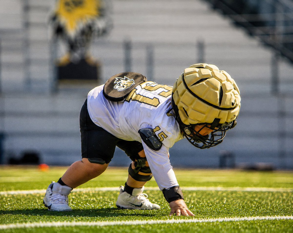 THSFootballGA's tweet photo. Somebody left the “mini mode” setting on at practice today 🐅🏈

Still hitting full speed though.

#SAGE  
#BUILTNOTGIVEN  
#ONECOMMUNITYONEROAR https://t.co/fc1mkxR3uK