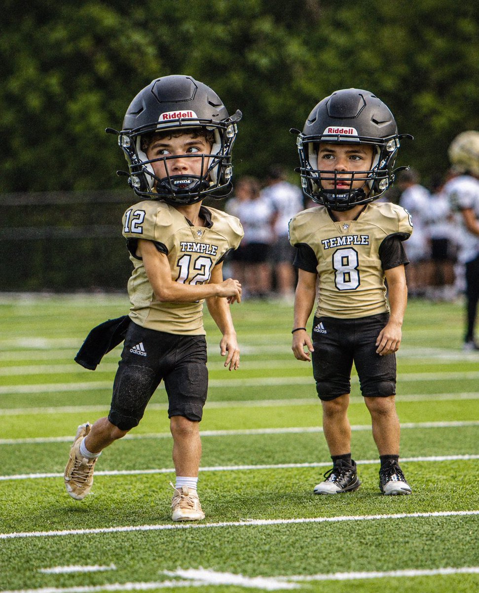 THSFootballGA's tweet photo. Somebody left the “mini mode” setting on at practice today 🐅🏈

Still hitting full speed though.

#SAGE  
#BUILTNOTGIVEN  
#ONECOMMUNITYONEROAR https://t.co/fc1mkxR3uK