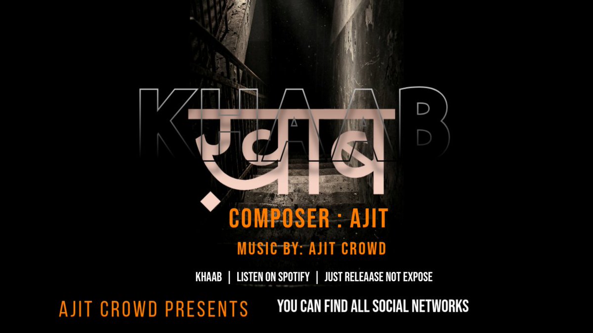AjitCrowd's tweet photo. KHAAB |♥️ https://t.co/r0kSixv5Md