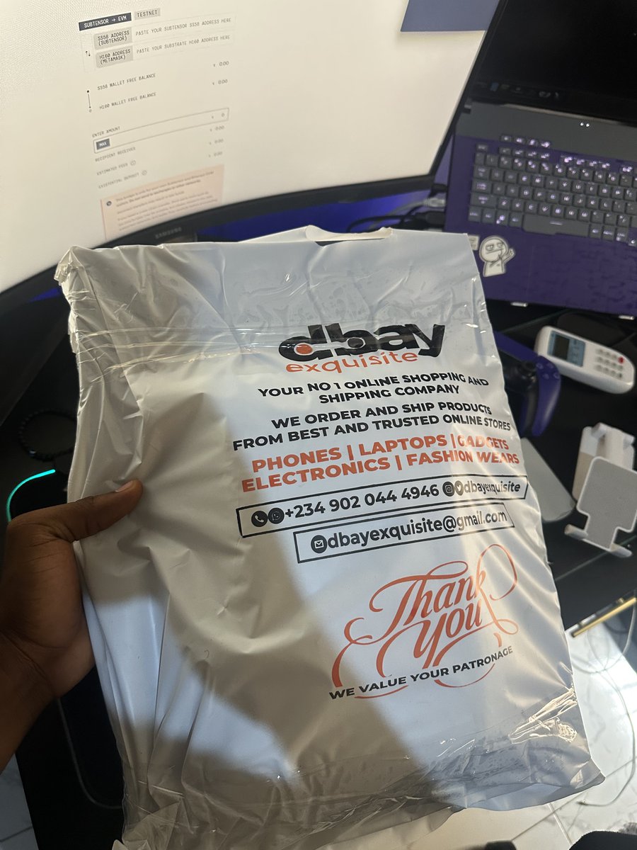 got my package from <a href="/dbayexquisite/">D'BAY-EXQUISITE LIMITED</a> 

was a bit sceptical initially but he proved me wrong. 

order took 14 working days like he predicted. 

i will be doing more orders with him in the future as well.