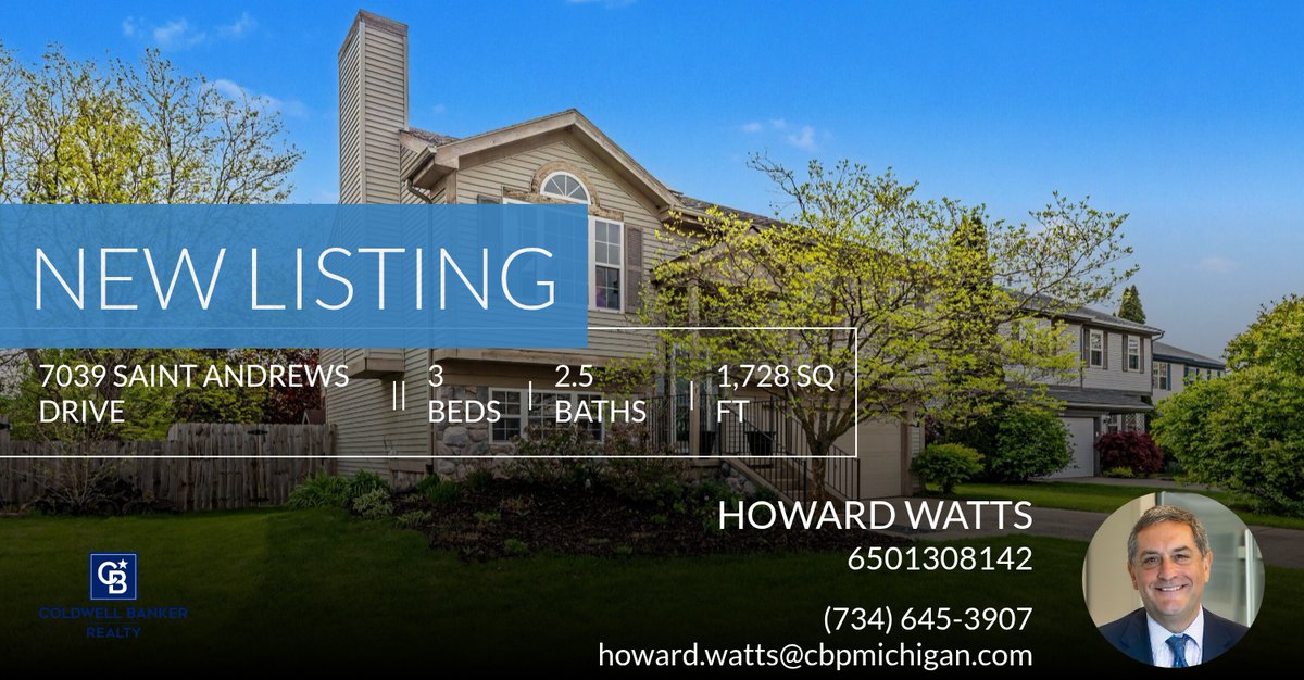 howardus's tweet photo. 📍 New Listing 📍 Take a look at this fantastic new property that just hit the market located at 7039 Saint Andrews Drive in Ypsilanti. Reach out here or at (734) 645-3907 for more information

Contact me for all your real estate n... https://t.co/zP5UtpEUUE https://t.co/l6OrEpxrwu