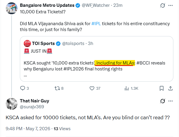 Bangalore Metro Updates tweet media