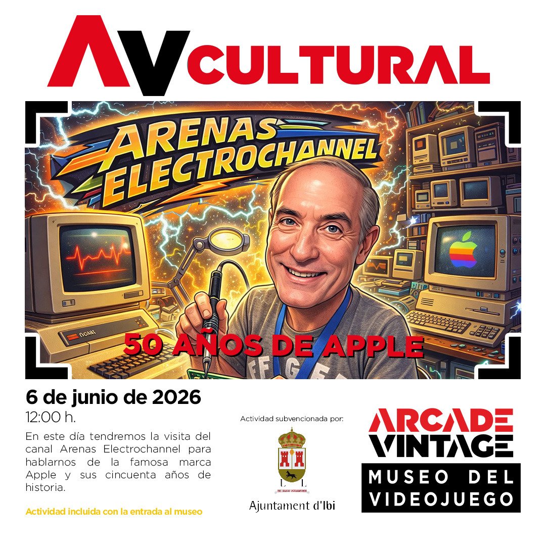 Museo Arcade Vintage tweet media