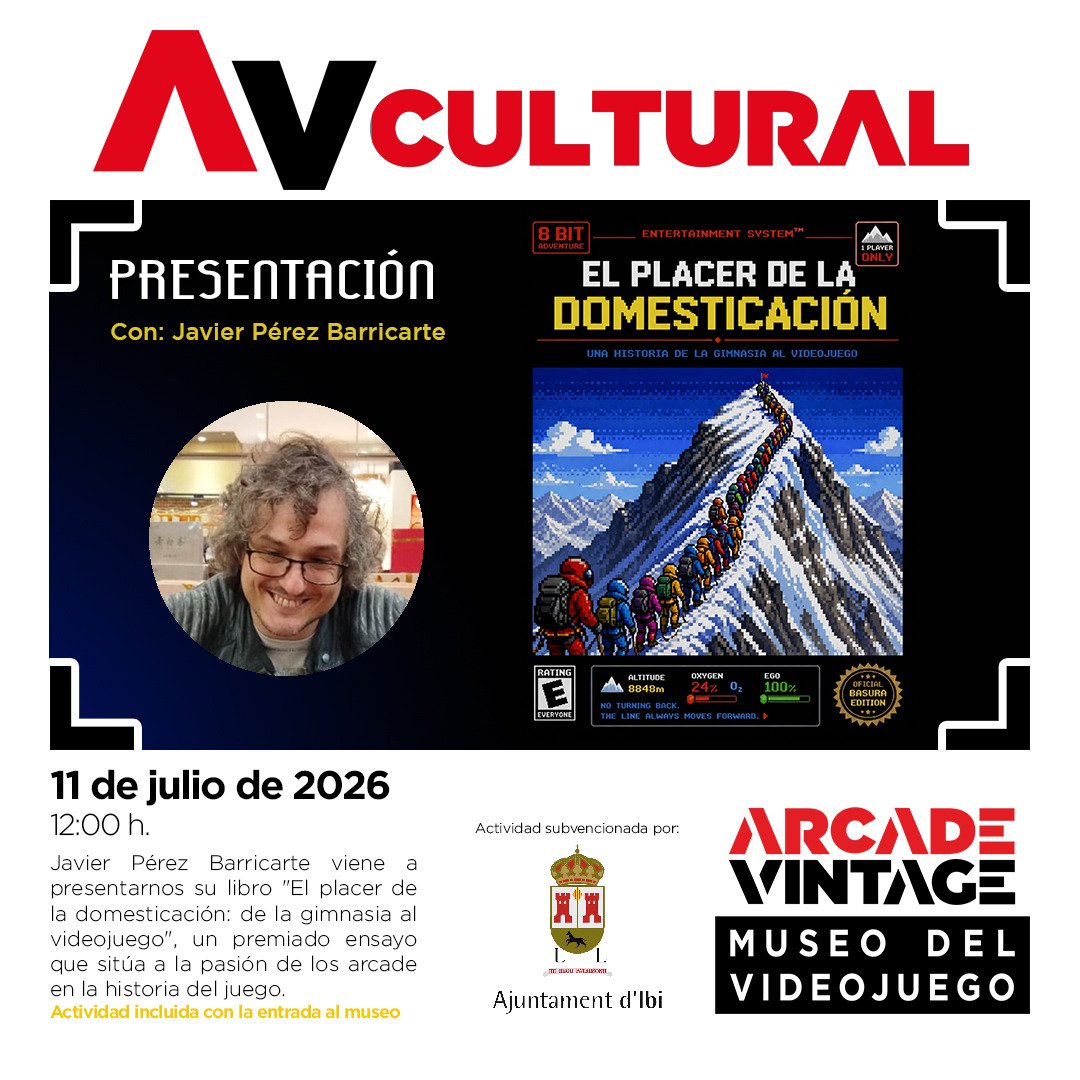 Museo Arcade Vintage tweet media