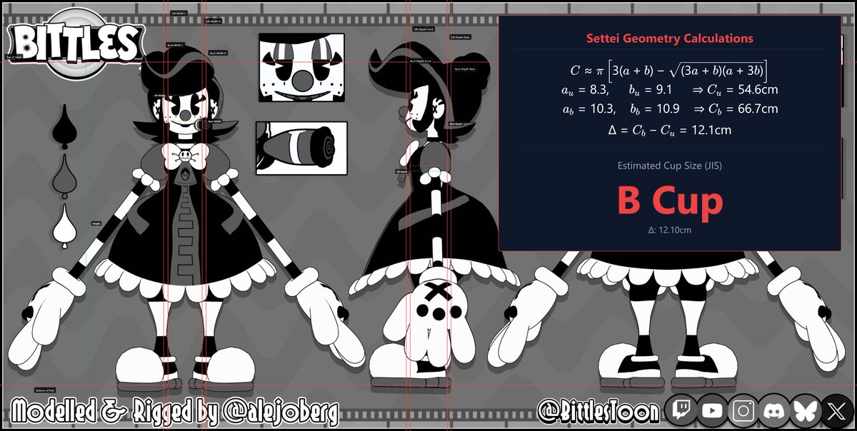 Bittles ✒️💣 Cartoon Vtuber tweet media