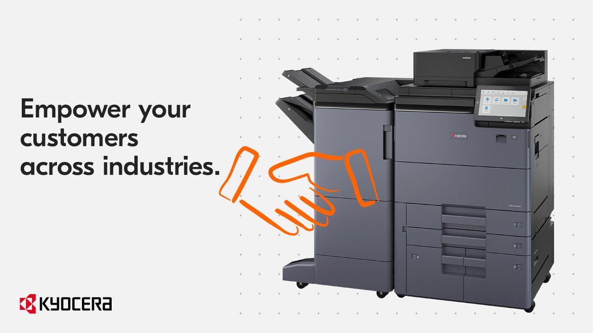 CopySystemsInc's tweet photo. The Kyocera Nova Series empowers your customers with:​

🎨 ICC color profiles. ​
🔐 Secure systems to keep data safe.​
⏩ Dual toner container to keep processes moving.​
🤸‍♂️ Flexible finishing options.​

Ready to illuminate what’s possible? ​
👉https://t.co/DKv4b26qFU https://t.co/vpAtaufewR