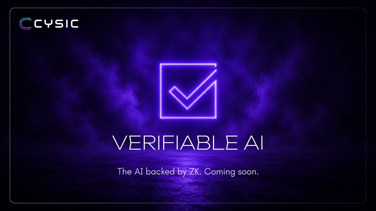 ICYMI, we're redefining trust in AI systems with Verifiable AI