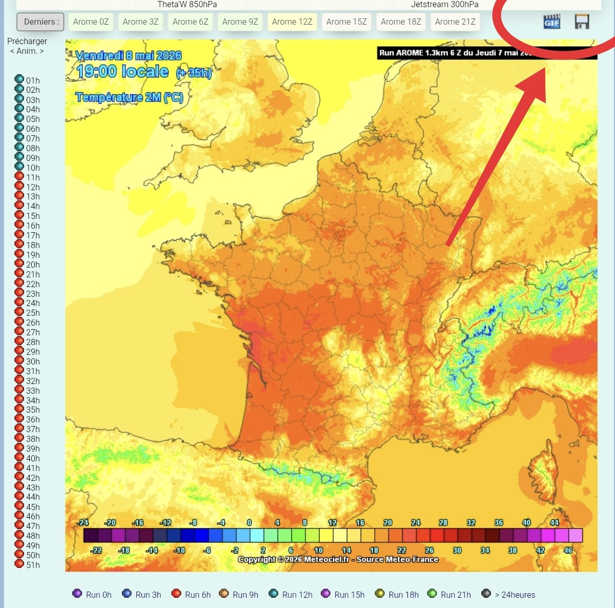 Meteociel tweet media