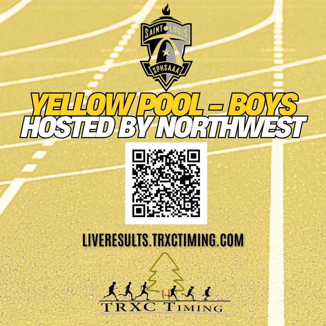 TRXC_Timing's tweet photo. At the Suburban Yellow Pool Boy's Championships! A great meet ahead, best of luck to all competitors and teams. Scan the QR code or follow the link in bio for live results.

https://t.co/6rNJkheFnB https://t.co/MjQiCo1IMr