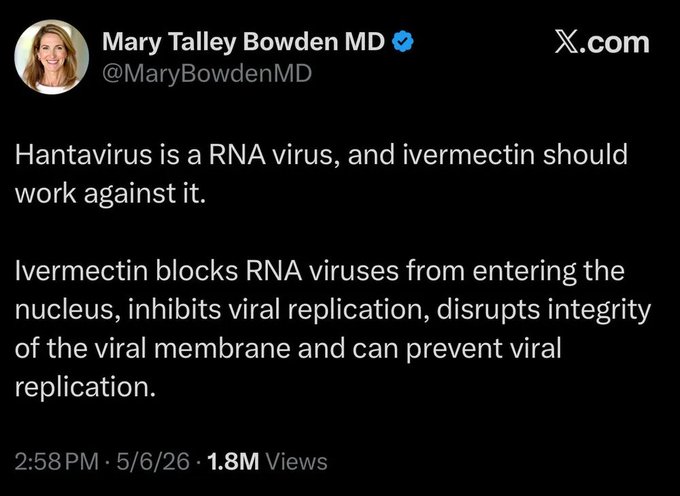 acnewsitics's tweet photo. “It blocks RNA viruses” is the medical equivalent of saying gasoline works in all machines so pour it into your laptop. MAGAs are really stupid ass people. Seriously. https://t.co/GHSSFjdxMQ