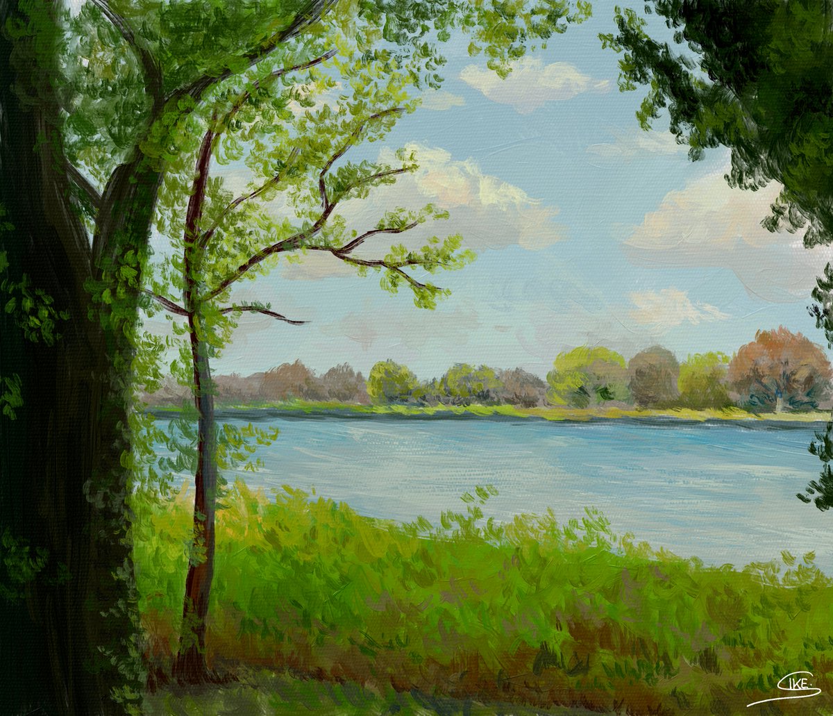 TheRealSike's tweet photo. hidden from life, contemplating the river 🏞️ https://t.co/qIBbHwfMvo