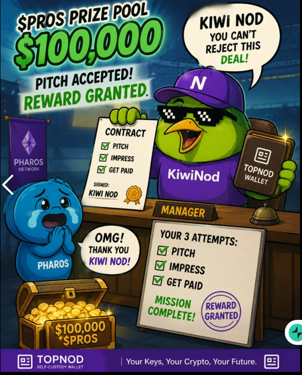> I bring real community growth to @Pharos_Network through localized content, onboarding, and engagement.
> Not just hype — real adoption.
>
> Let me prove it.
> <a href="/Kiwi_Nod/">KiwiNod</a> 
> #Pharos #PROS
0xDc7455C044d0Aa607a056c4e1fa7DD7073e331B9
