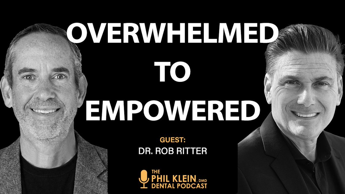 VivaLearning's tweet photo. [New Dental Podcast] Released today on The Dr. Phil Klein Podcast Show: "From Overwhelmed to Empowered: Taking Control of Your Dental Practice and Career" with Dr. Rob Ritter. Listen here: hhttps://www.vivalearning.com/dental-podcasts/career-satisfaction https://t.co/e0qsKImQ2z