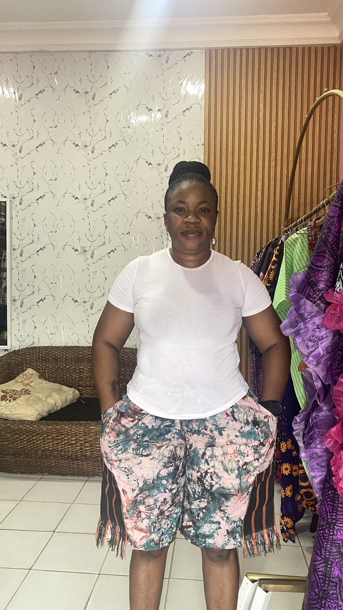 AbikesCorner's tweet photo. Attended to a lot of customers at the store today that I forgot that I’ve not posted on this app. Thank God for bringing very awesome people my way. 

Adire shorts are available for only #12,000.
📍Ireakari estate, off Akala express, Ibadan. https://t.co/KqVxAvuCGy