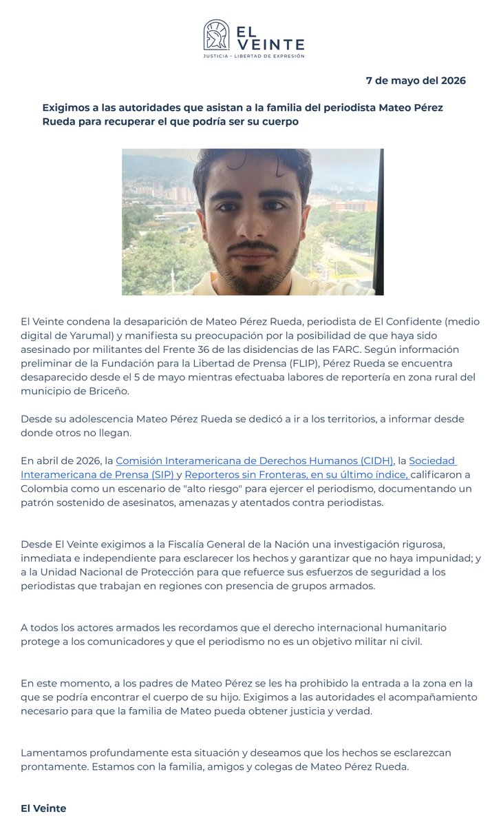 El Veinte tweet media