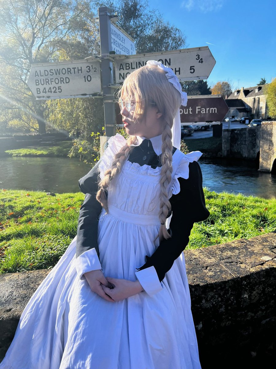 ワンダーパーラー公式 クラシカルメイド服　ロング丈　S Mサイズ】ワンダーパーラー クラシカルメイド®︎服 ロング丈