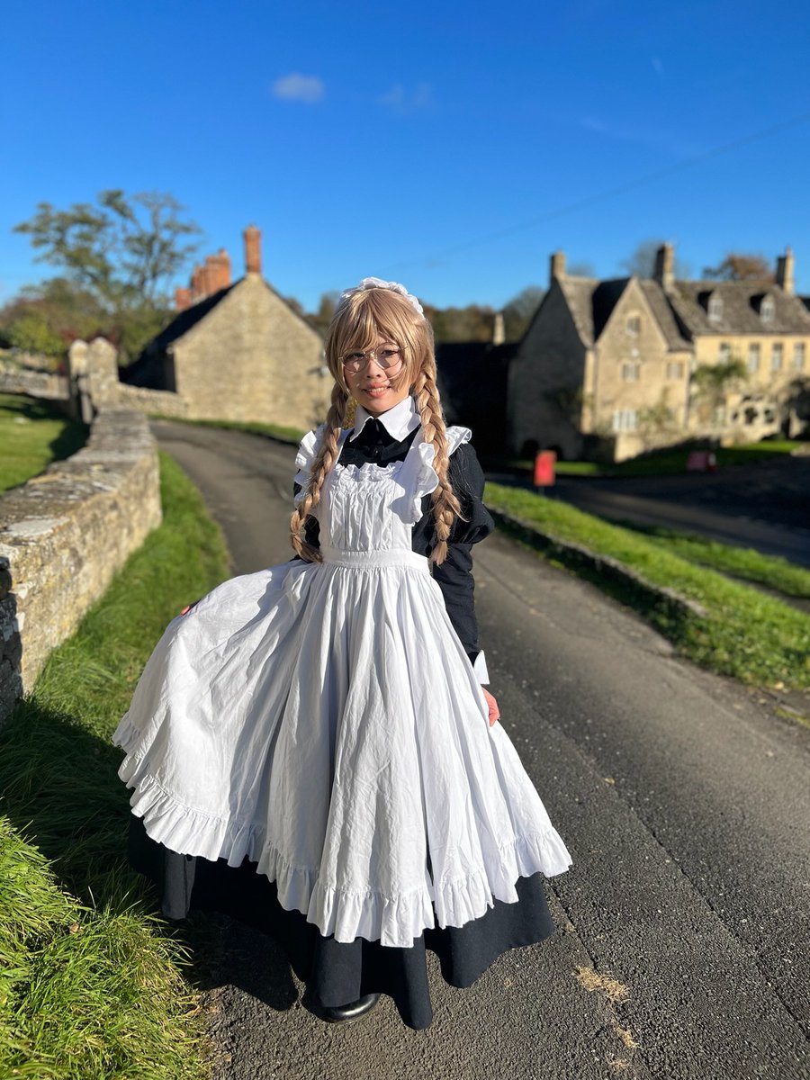 ワンダーパーラー公式 クラシカルメイド服　ロング丈　S Mサイズ】ワンダーパーラー クラシカルメイド®︎服 ロング丈
