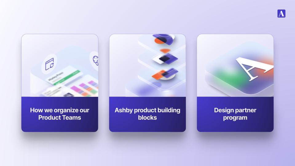 ashbyhq's tweet photo. @abhik on how Ashby builds ⬇️

We've made 130+ core product improvements in the last 12 months. We do this by:

• Mapping product and engineering teams directly to your recruiting workflow: Sourcing & CRM, Scheduling, Core ATS, Enterprise, Analytics.

• Sharing building blocks across reporting, workflow automation, design, and AI evaluation, so every feature feels familiar, even when it's new.

• Partnering closely with so many of our customers (@zapier @confluentinc @uipath @kong and more) via our design partner program to shape and guide our product releases. 

Our product philosophy: providing a product robust enough to support core recruiting workflows WITH a unified product architecture that AI thrives on.