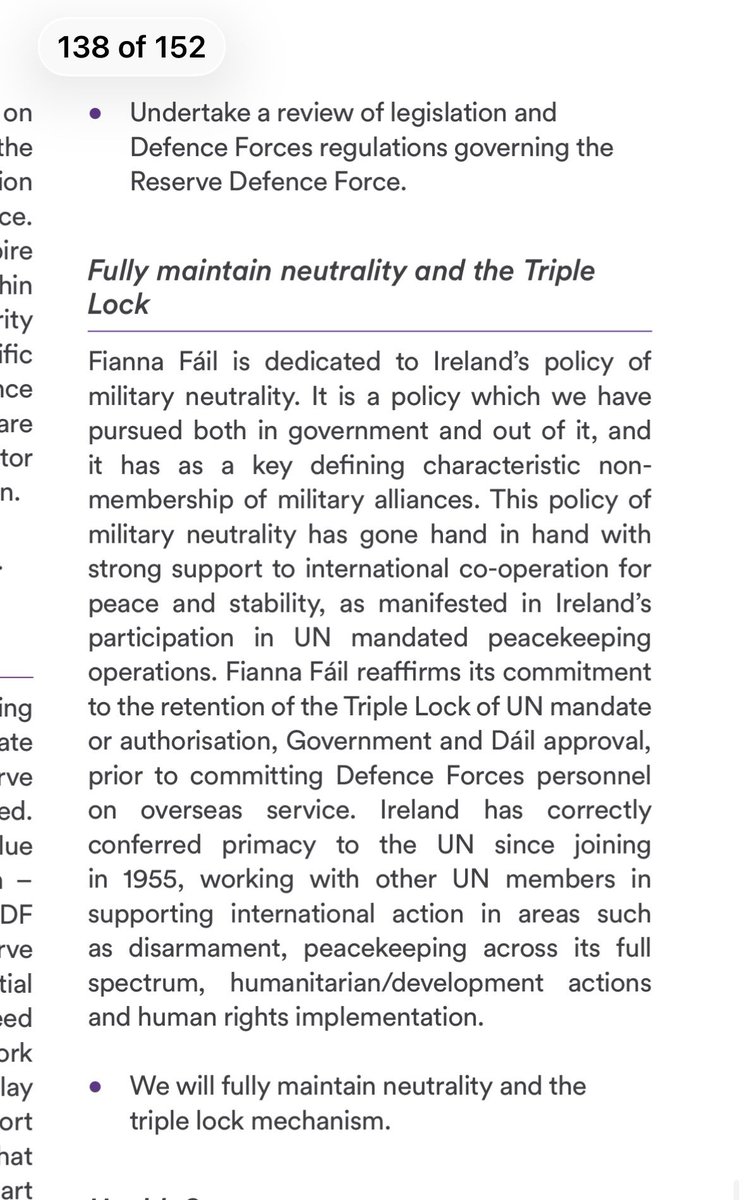 DSMooney's tweet photo. @ThomasByrneTD @ConorHogarty Wait until you see the #ge2020 @fiannafailparty manifesto… #triplelock https://t.co/d9Hx5oSVZD