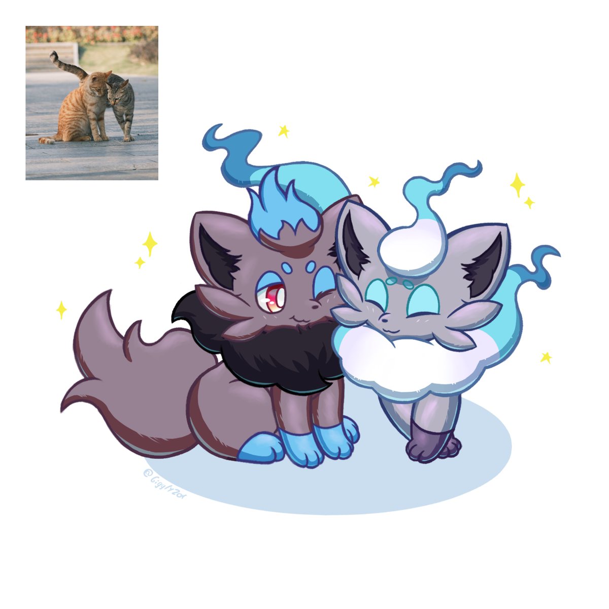 GigglyZorua's tweet photo. It's best day of the year!

#ゾロアの日
#Zoruaday
#Zorua
#ゾロア https://t.co/RUalCd5UNW