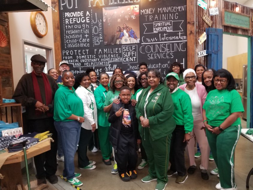 psi1936's tweet photo. On Saturday, May 2, 2026, members of Iota Phi Lambda Sorority, Inc., Psi Chapter including MOI, FIL, and Pelati, participated in the Buckner Shoes for “Orphan Souls” community service project. A total of 22 members volunteered their time and efforts to support this event. https://t.co/BVFbDhRojp