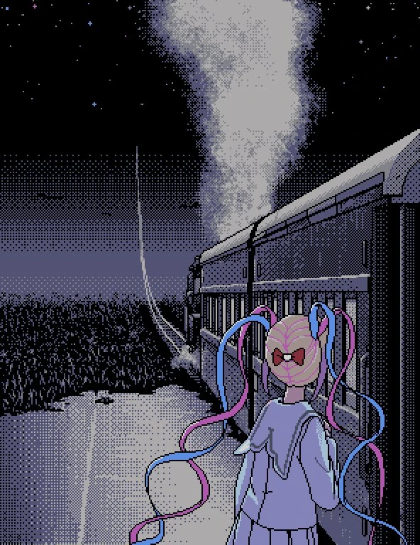 idoihrt's tweet photo. let's all board the galactic express together... (｡-ᆺ-｡) ᶻ 𝗓 𐰁 https://t.co/hxzPEckipA