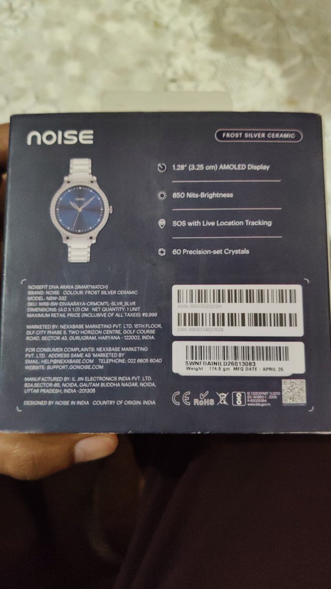 asmita2303's tweet photo. After 10 days and multiple complaints, I finally received the parcel today, but the watch is missing from the box.
The box was already opened &amp; resealed with blue tape from the top. Its tampered with and improperly handled during delivery. @help_delhivery @gonoise @SupportNoise https://t.co/bHPRIFsw6U