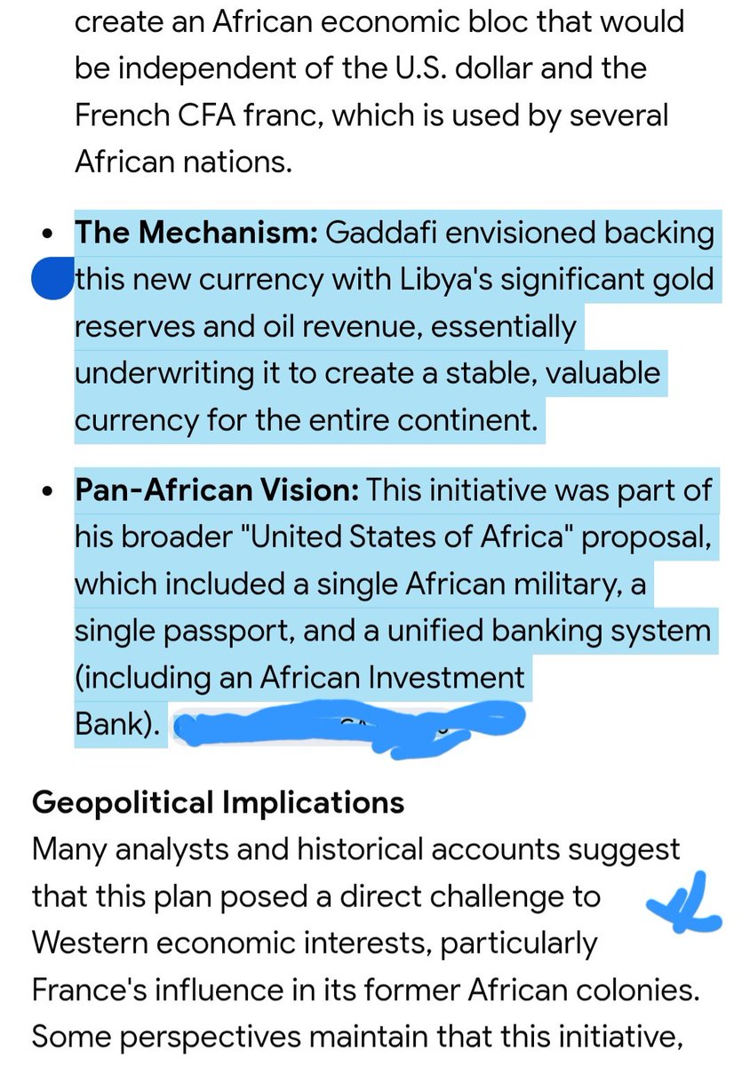 sejudav's tweet photo. Hmmm! Obama saved Africa by killing Gaddafi?🥲! He helped kill a man who singlehandedly liberated Africa from TELECOMMUNICATIONS SLAVERY when he paid for the launch of African's first TELECOMMUNICATIONS SATELLITE-$400m?  And built our independent Infrastructure to save Africa from paying $500 annually to Europe?👇! Obama killed a man who was underwriting  a SINGLE AFRICAN CURRENCY AND FINANCING THE BUILDING OF A SINGLE CONTINENTAL ARMY? Hurrah Obama!! Obama killed a great African, like they all have been doing!