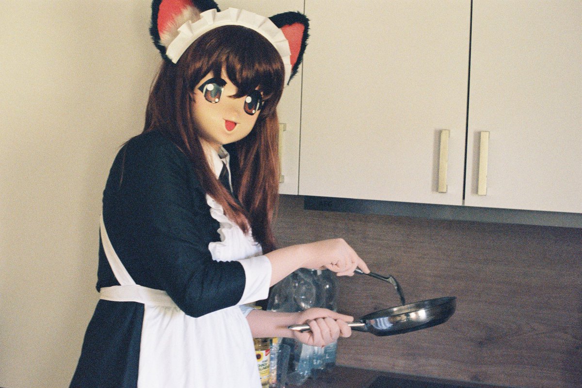 FondueNTsukemen's tweet photo. There is some charme to old school analog photography 📸✨🎞️

📸 @rui_kig

#着ぐるみ #kigurumi #beermeet https://t.co/99a5iZ3JeL
