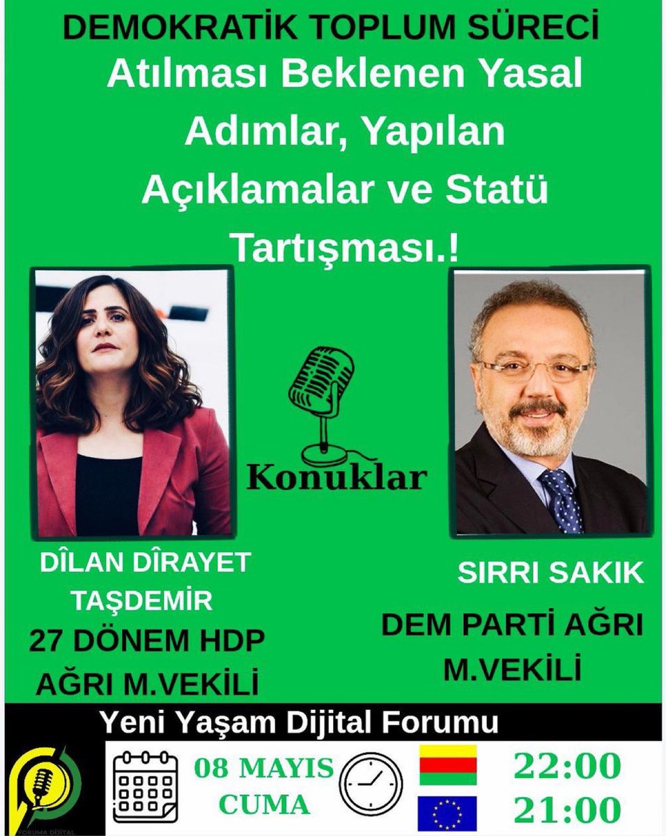 YENİ YAŞAM DİJİTAL FORUMU tweet media