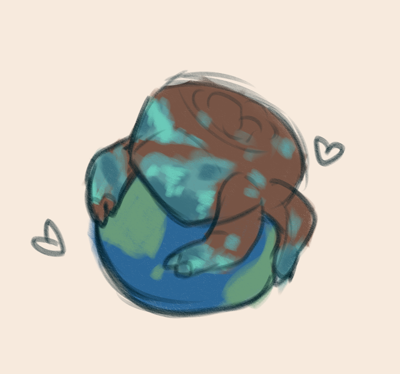 Iahlabean's tweet photo. I have no idea how to draw Eridians but I really wanted to doodle their pebble!! #projecthailmary https://t.co/mKDerK12yP