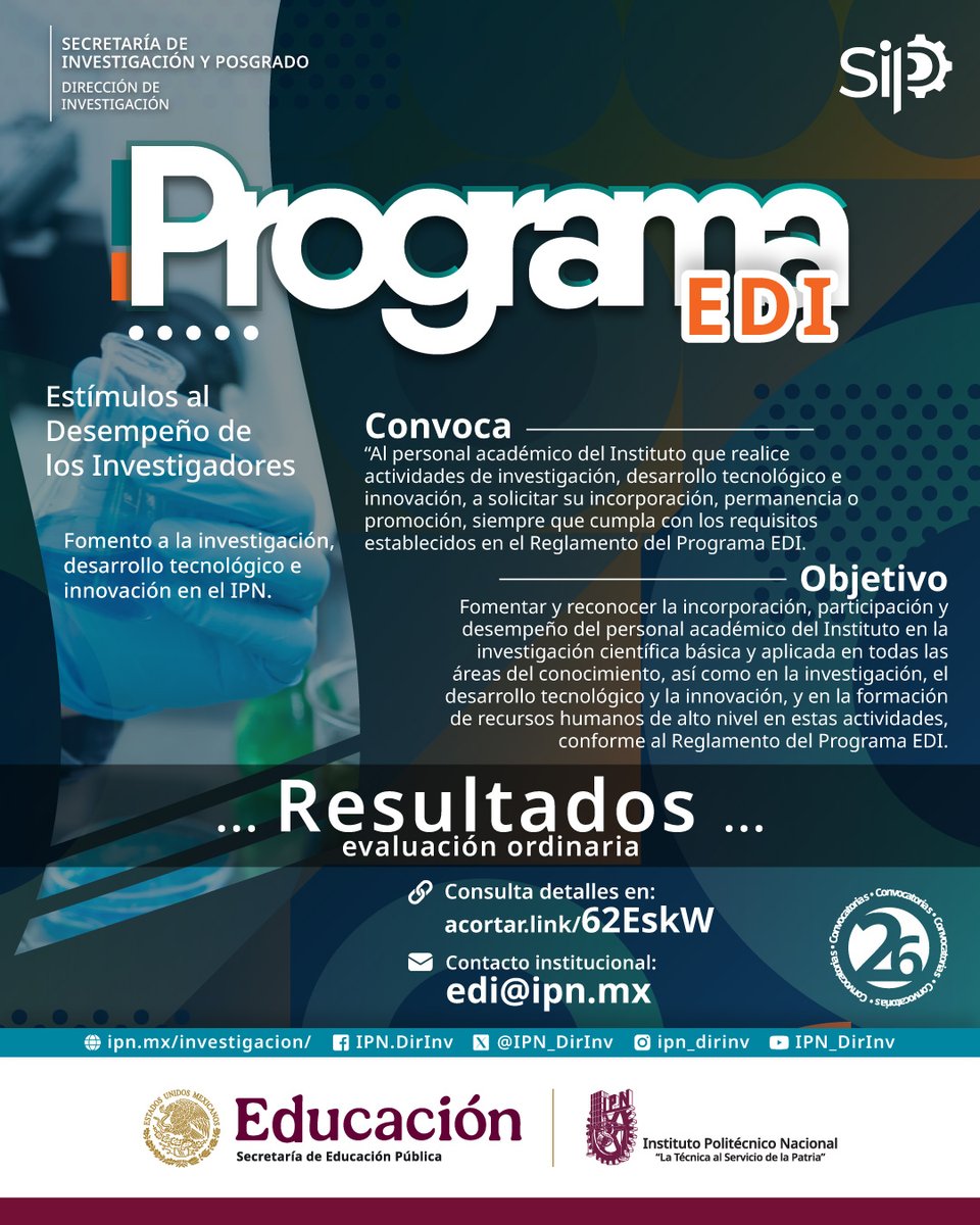 Dirección de Investigación tweet media