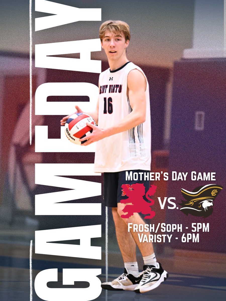 ViatorBVball's tweet photo. GAMEDAY‼️

Tonight the Lions host the Corsairs of Carmel Catholic High School AT HOME! Come out and support the Lions tonight as we honors our mothers for our Mothers Day Game! 

📍Cahill Gymnasium
🆚 Corsairs of Carmel Catholic 
⏰ Frosh/Soph @ 5PM
⏰ Varsity @ 6PM

#GoLions https://t.co/dHQ79RKXFH