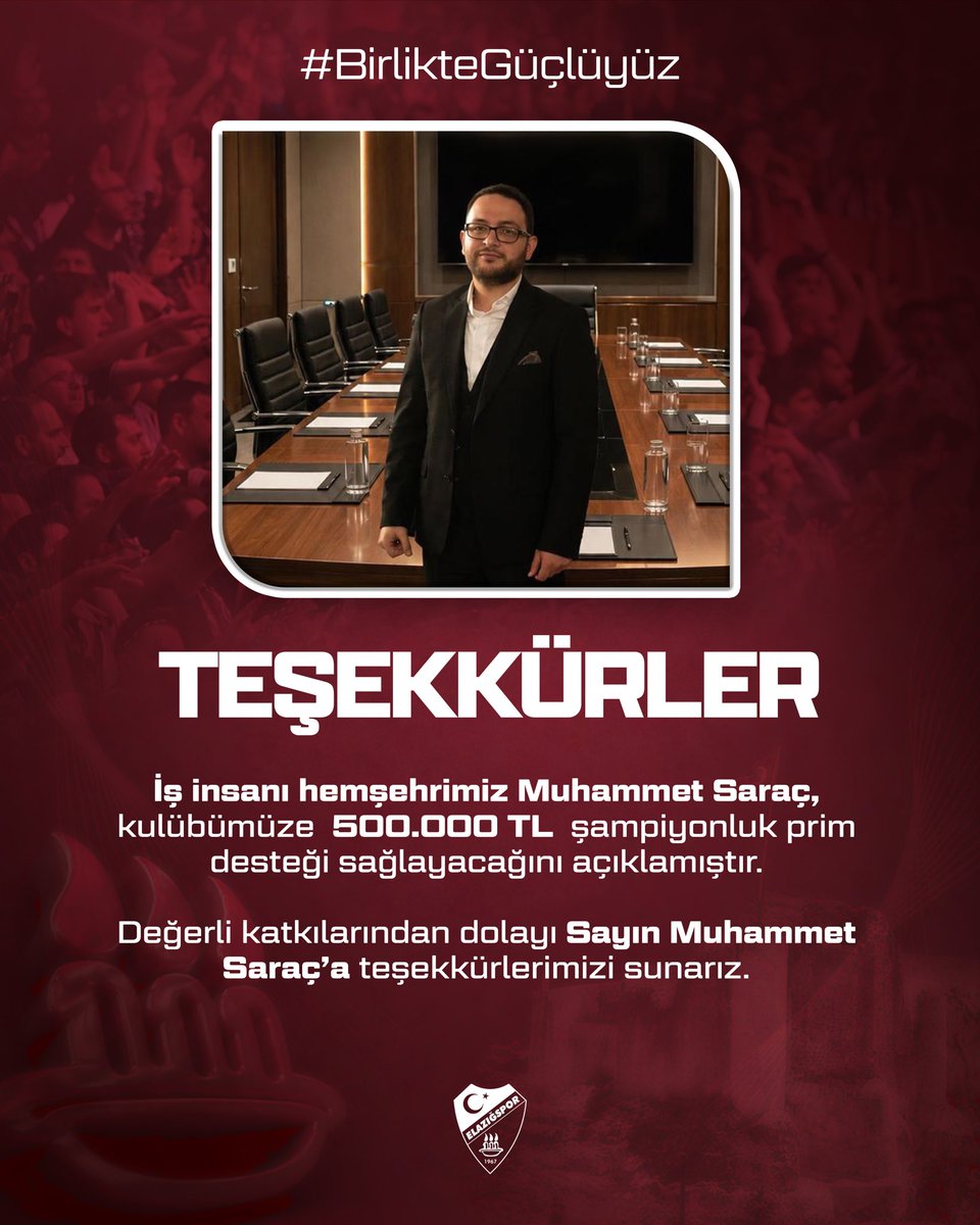 Seza Çimento Elazığspor tweet media