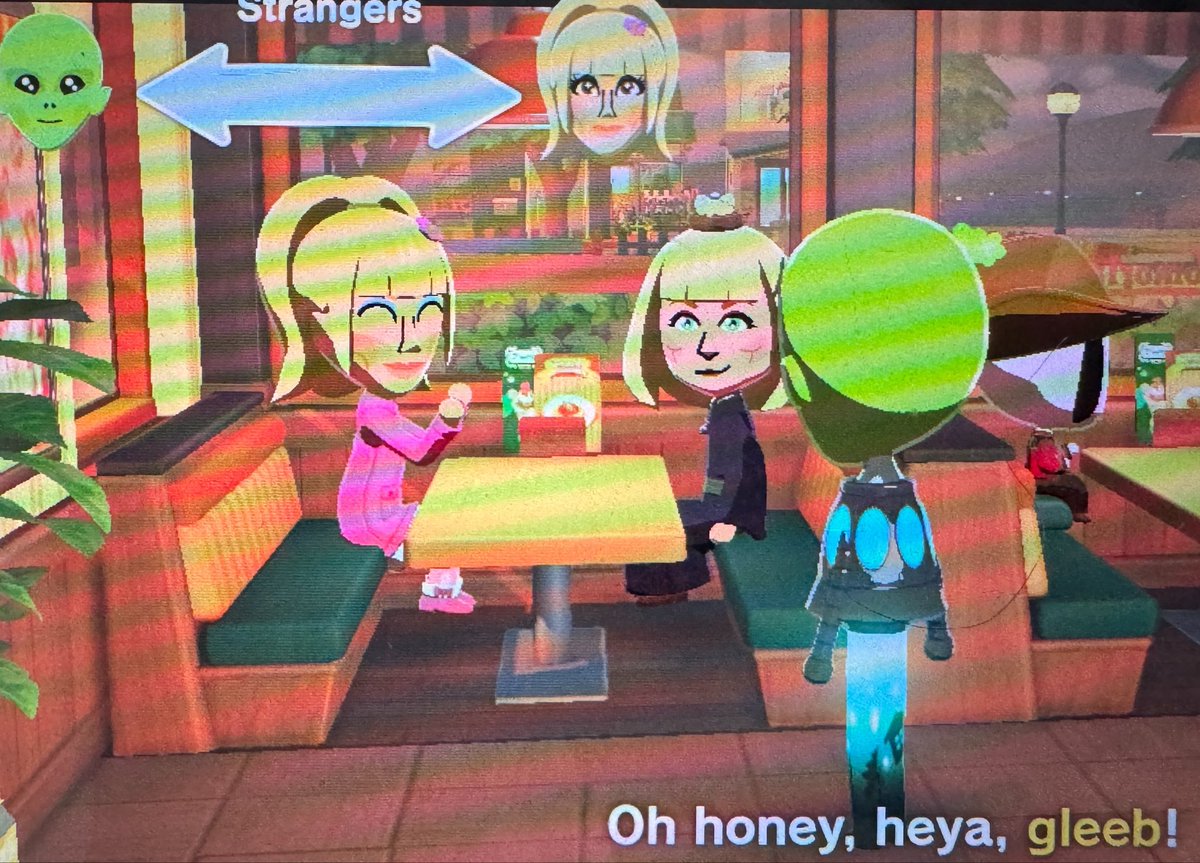 hetheyification's tweet photo. @trixiemattel my most precious miis theyve added so much lingo to the island 

+ tomodachi UNHhhh https://t.co/tWD599jFix