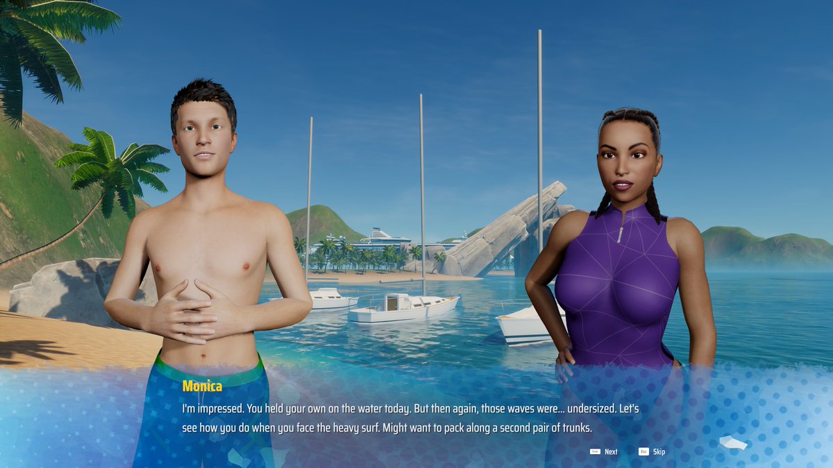 PolygonMyth's tweet photo. @igdmag Hi! We're making #WavecraftLegends, a modern aquatic racer with a retro arcade soul.

Check out the DEMO on Steam: https://t.co/py8u5CDtO1 https://t.co/uA16x9p3q9